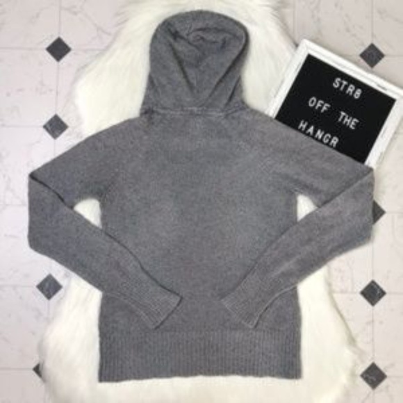 No Boundaries gray knit hoodie size Large/11-13 - Picture 2 of 4